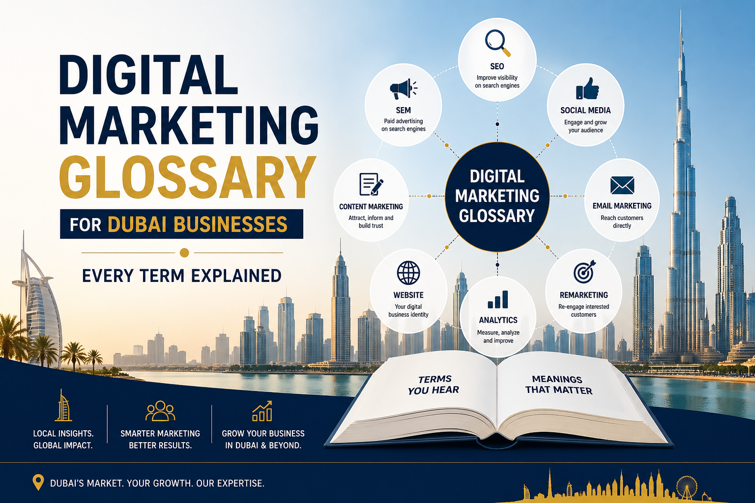 Digital Marketing Glossary for Dubai Businesses: Every Term Explained