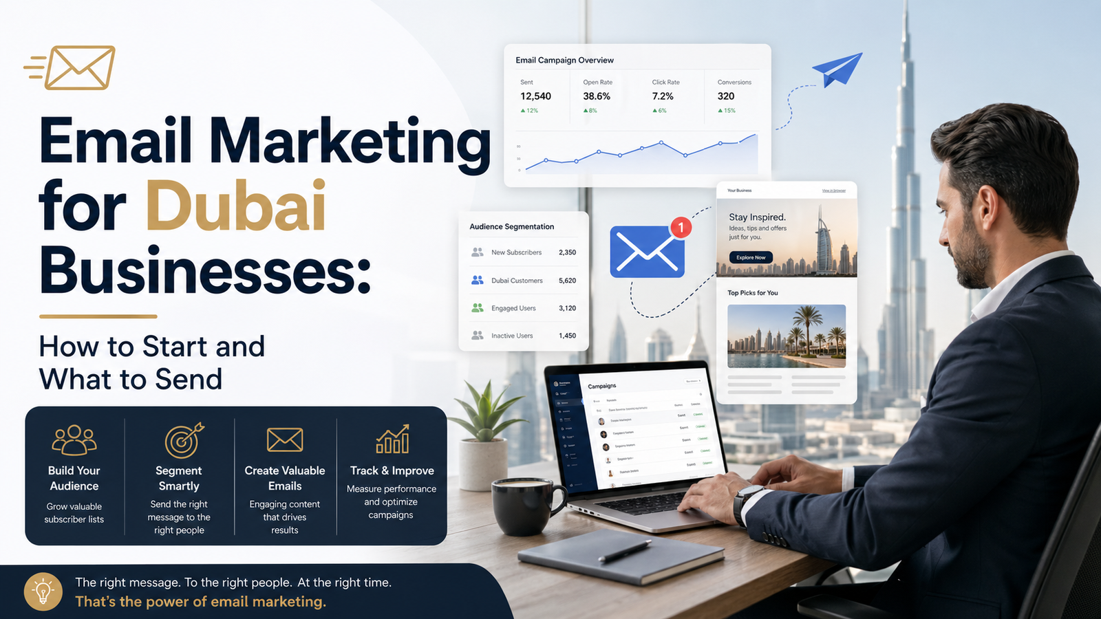 Email Marketing for Dubai Businesses: How to Start and What to Send