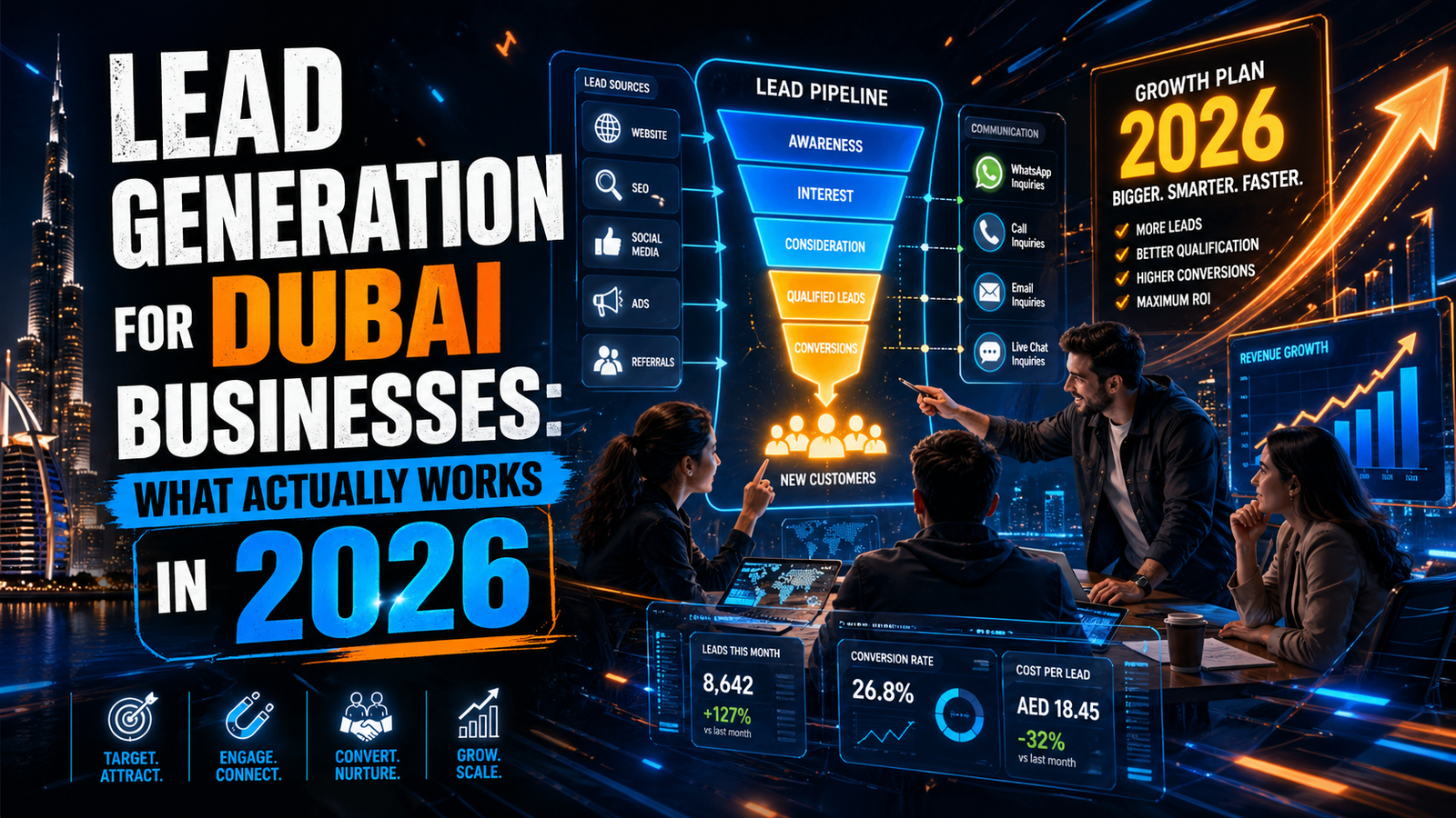 Lead Generation for Dubai Businesses: What Actually Works in 2026