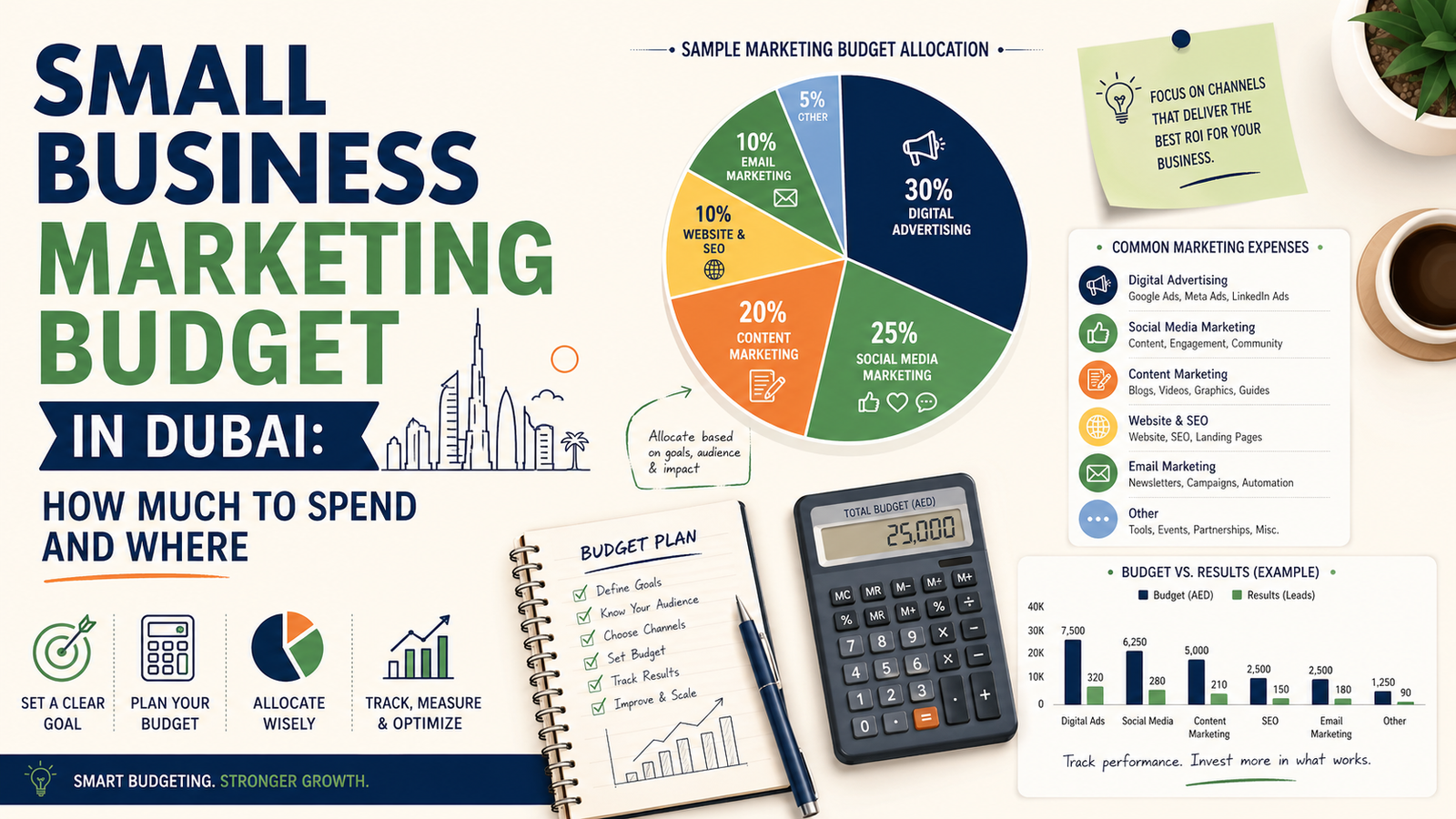 Small Business Marketing Budget in Dubai: How Much to Spend and Where