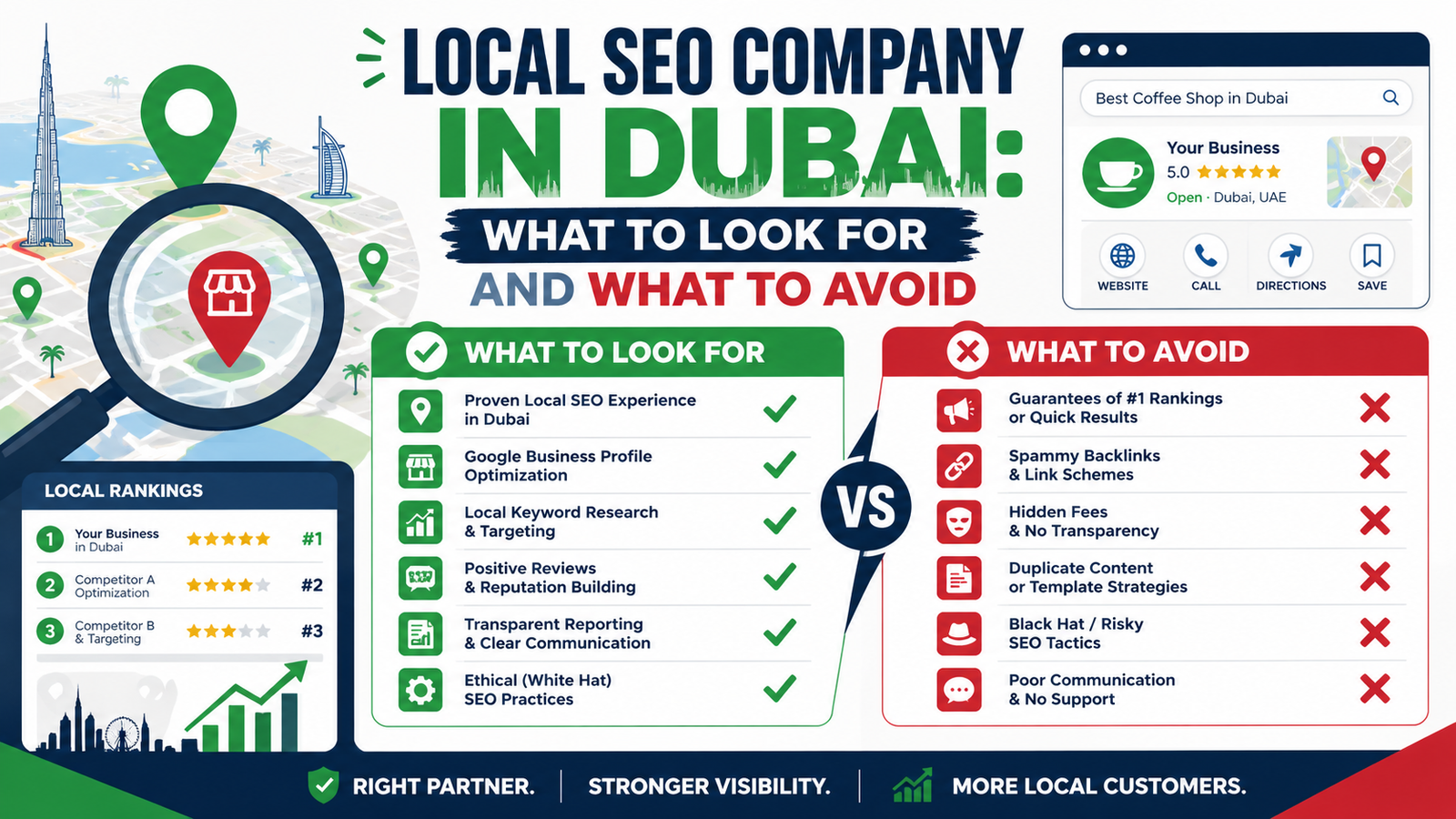 Local SEO Company in Dubai: What to Look For and What to Avoid