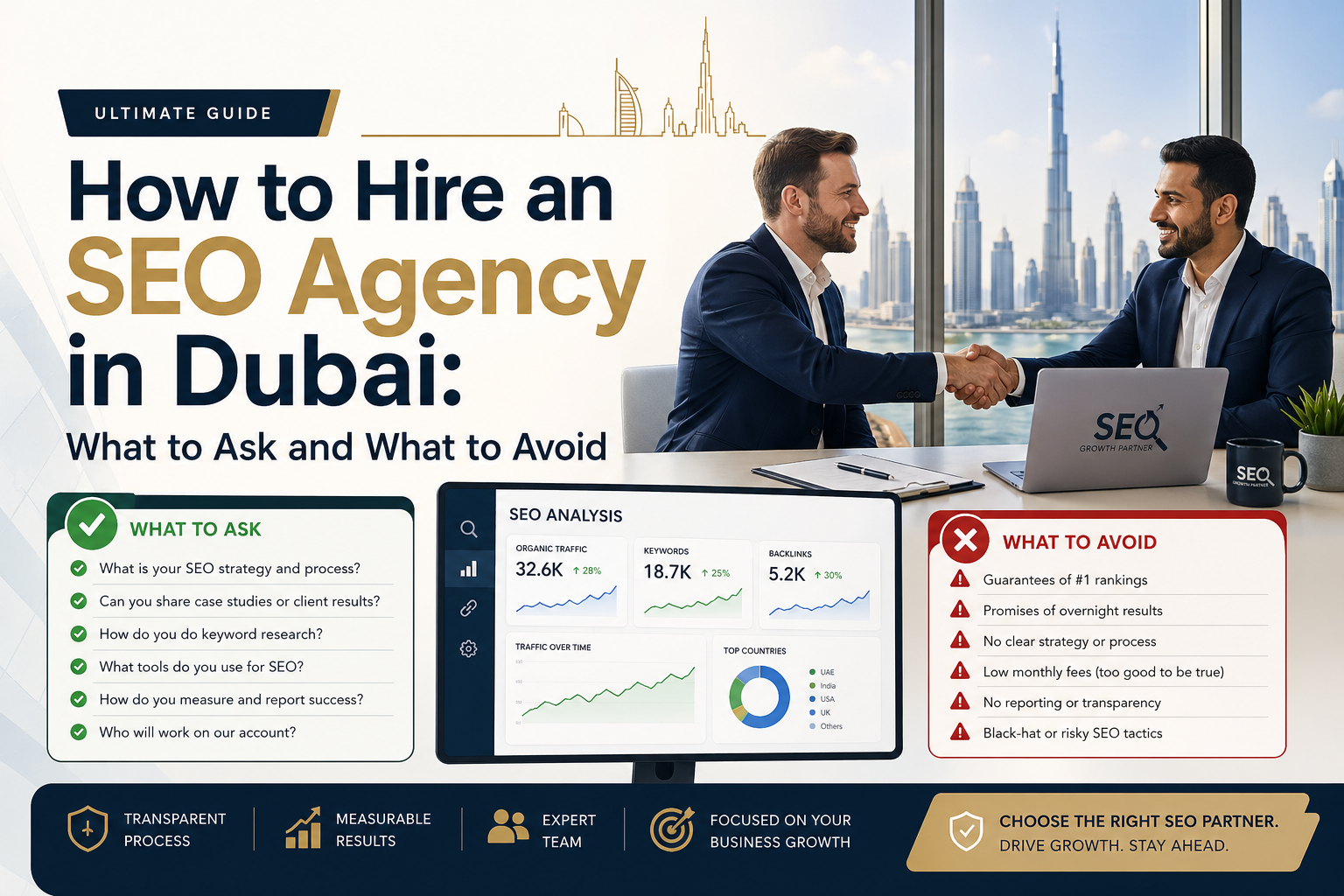 How to Hire an SEO Agency in Dubai: What to Ask and What to Avoid