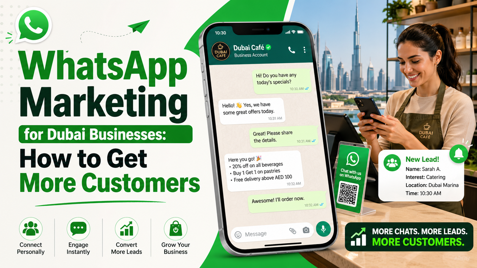 WhatsApp Marketing for Dubai Businesses: How to Get More Customers