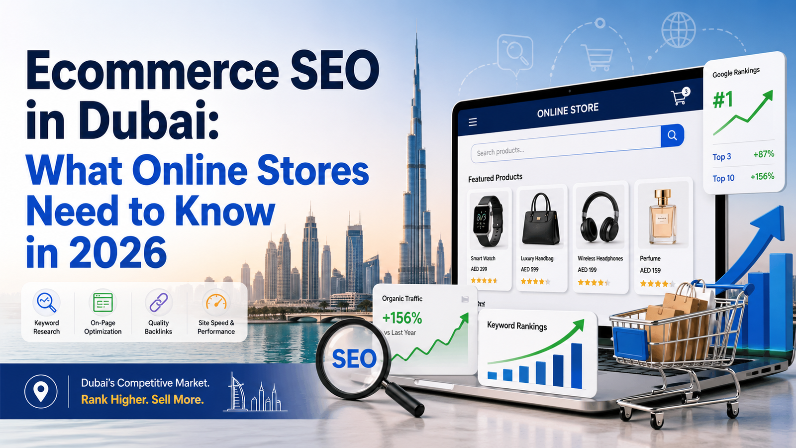 Ecommerce SEO in Dubai: What Online Stores Need to Know in 2026