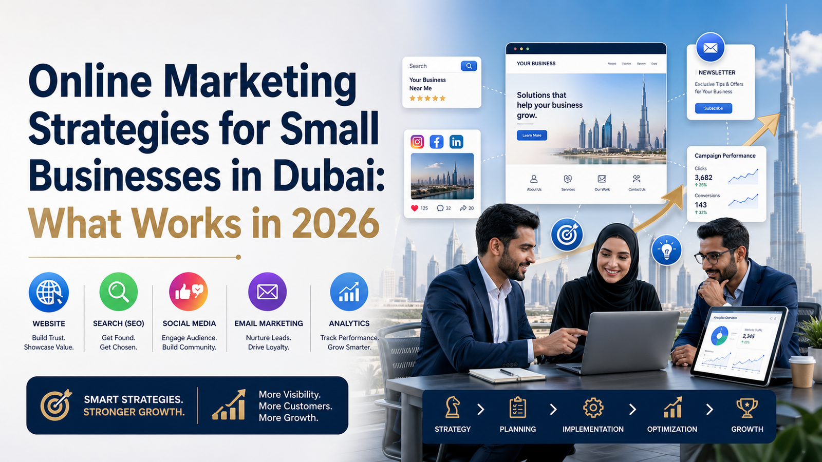 Online Marketing Strategies for Small Businesses in Dubai: What Works in 2026