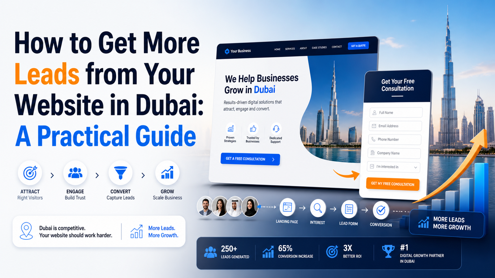 How to Get More Leads from Your Website in Dubai: A Practical Guide