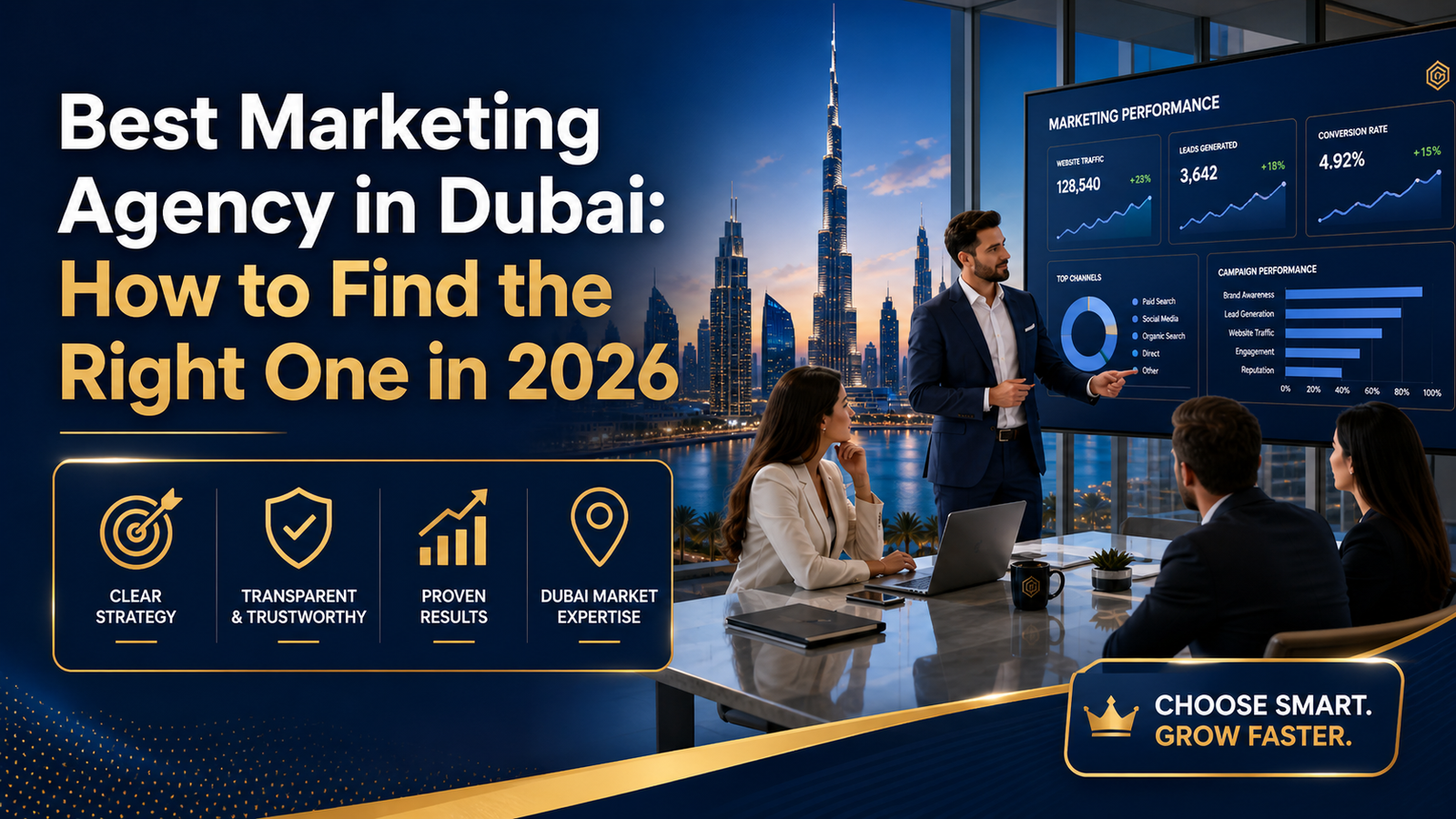 Best Marketing Agency in Dubai: How to Find the Right One in 2026