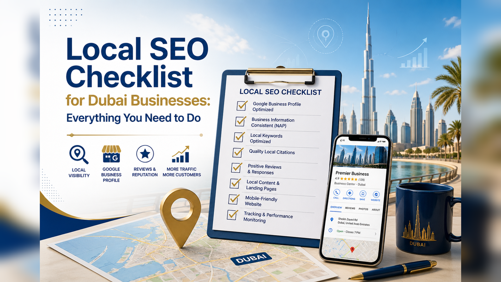Local SEO Checklist for Dubai Businesses: Everything You Need to Do