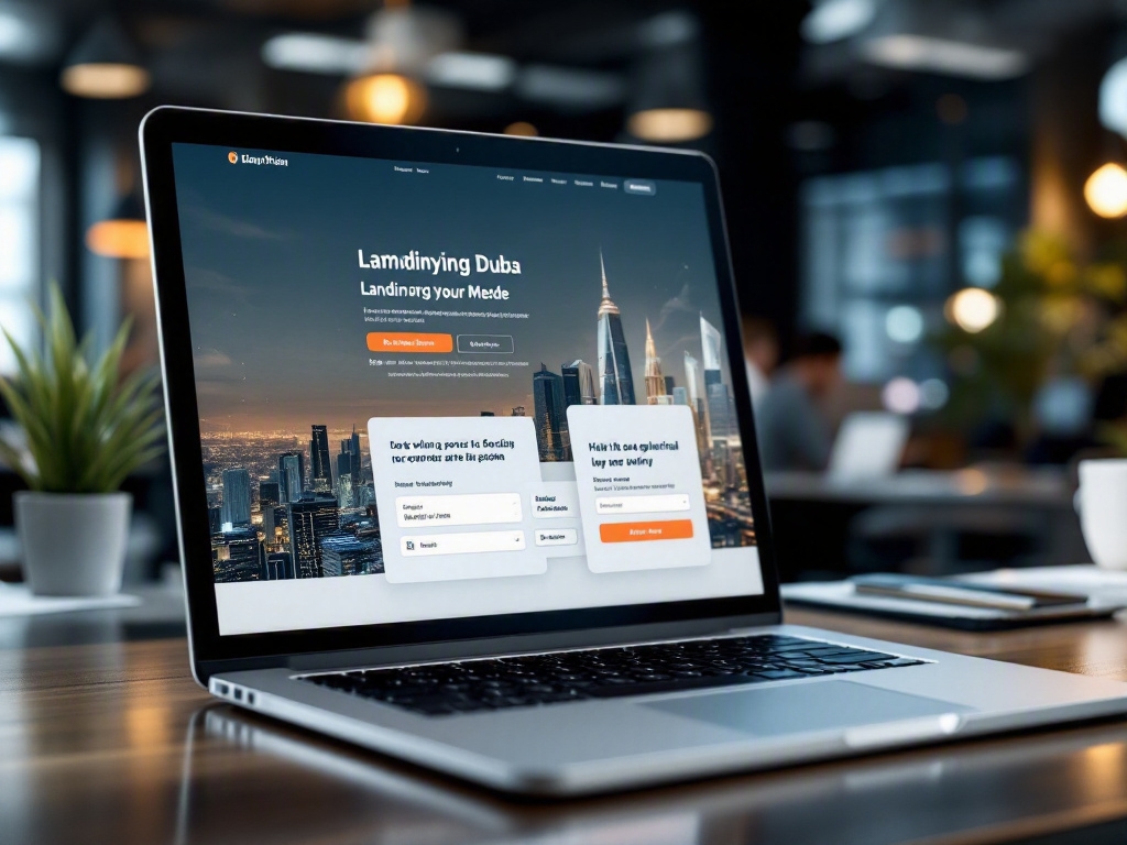Conversion rate optimization UAE landing page example