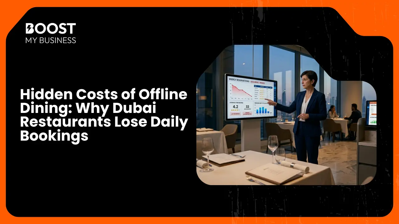Why Dubai Restaurants Without an Online Presence Lose Bookings Every Day